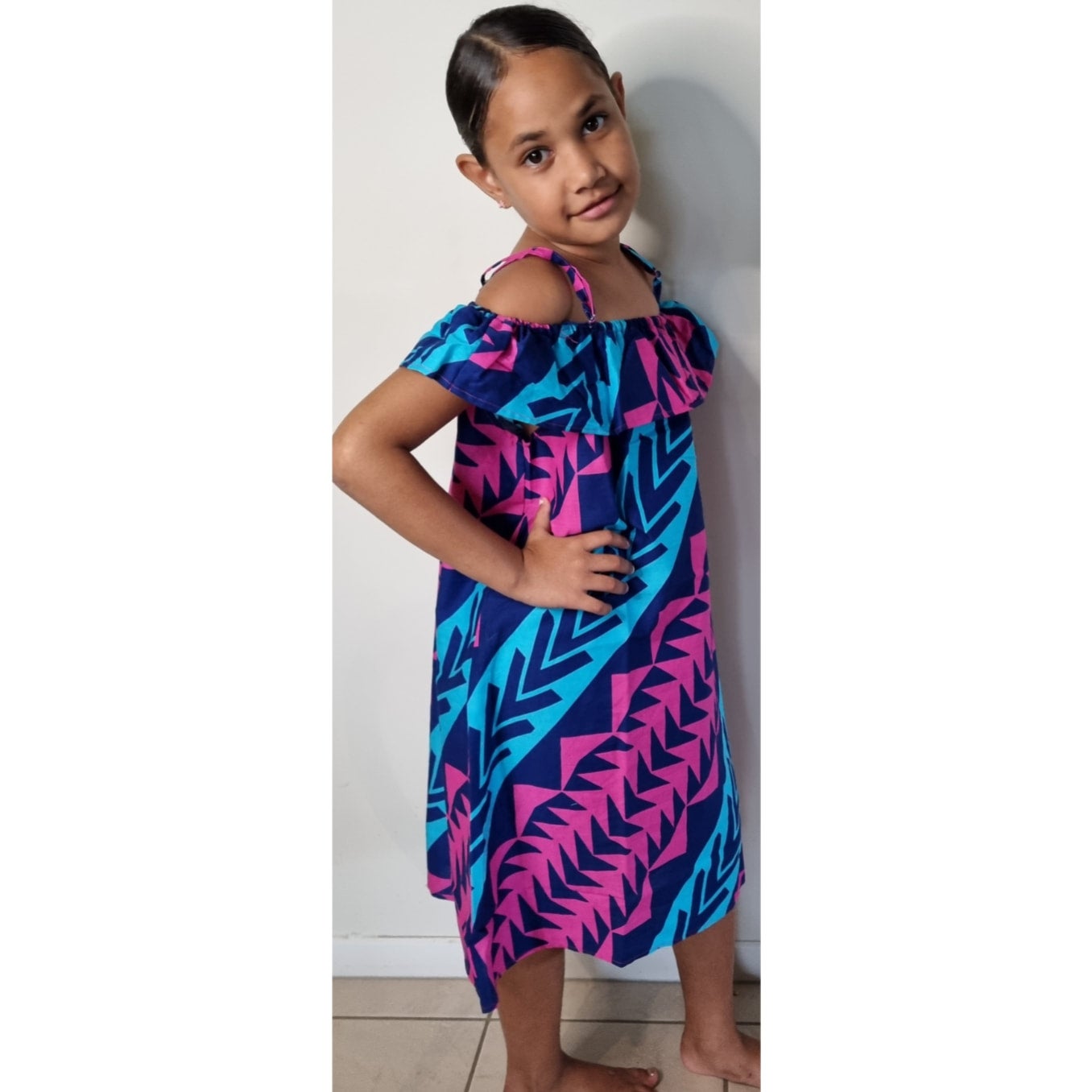 Girls Pacific Island Dress | Bamaga Dreamtime Store